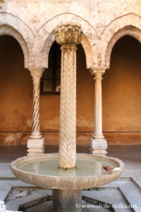 Fontaine du Roi, cloitre bénédictin de Monreale