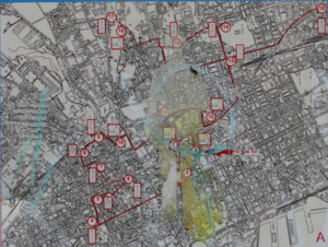 Itinéraire des tours d'eau à Palerme