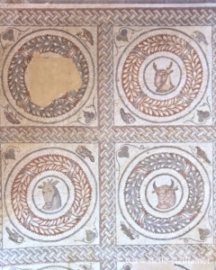 Mosaïque du péristyle, villa romaine de Casale, Piazza Armerina