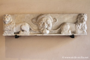 Cour du Palais Abatellis, galerie régionale, Palerme