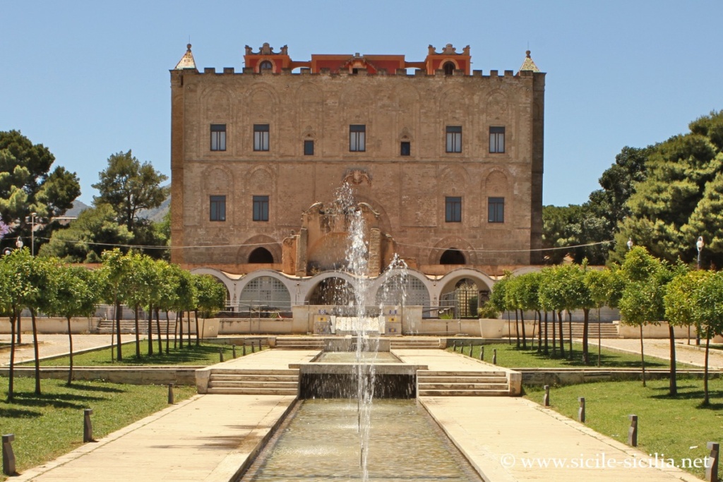 Palais et jardin de la Zisa, Palerme