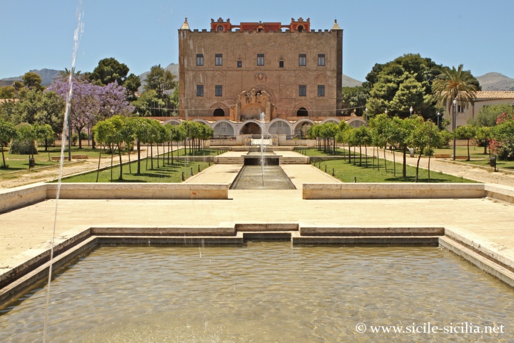 Palais et jardin de la Zisa, Palerme