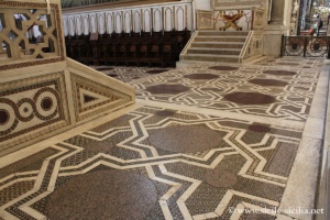 Pavement du chœurde la cathédrale de Monreale