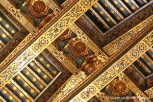 Plafond de la cathédrale de Monreale