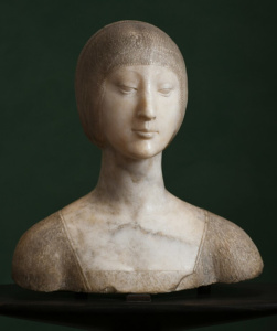 Portrait d'Éléonore d'Aragon, Francesco Laurana