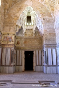 Salle de la fontaine, Palais de la Zisa, Palerme