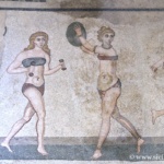 Visite, mosaïques de la Villa del Casale