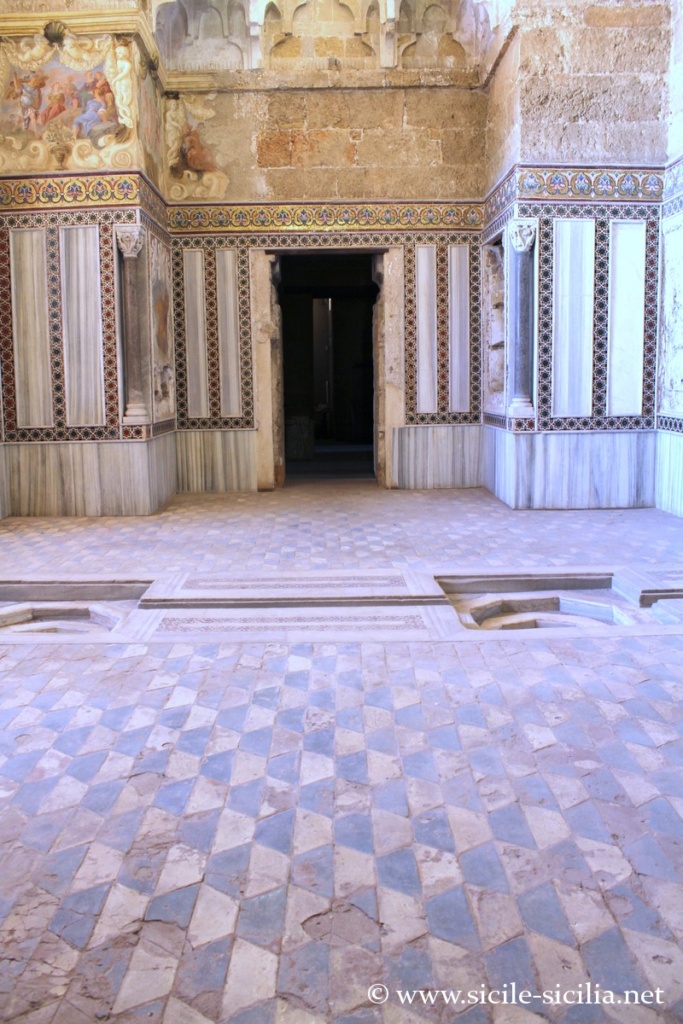 Salle de la Fontaine, Palais de la Zisa, Palerme