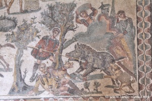 Salle de la petite chasse, Villa romaine de Casale, Sicile