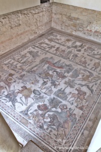 Salle de la petite chasse, Villa romaine de Casale, Sicile
