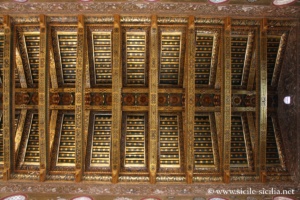 Plafond de la cathédrale de Monreale