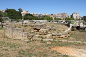 Plateau de la fontaine de la Zisa, Palerme