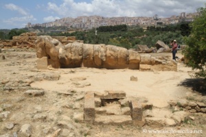 Télamon du Temple de Zeus, Olympéion, Agrigente