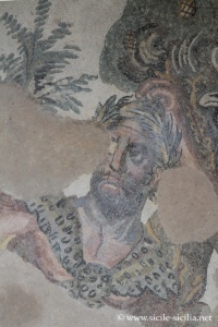 Douze travaux d'Hercule, Triclinium, villa romaine de Casale, Piazza Armerina