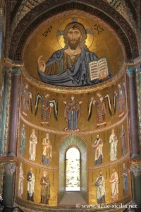 Abside de la cathédrale de Cefalù