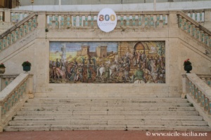 Belvédère Scalinata di Santa Maria del Monte, Caltagirone