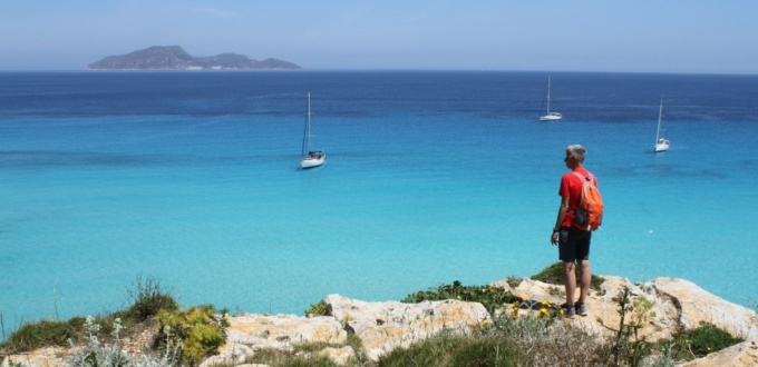 Cala Rossa, île de Favignana, Sicile
