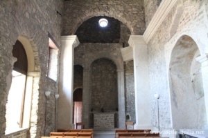 Chapelle du château de Sperlinga en Sicile