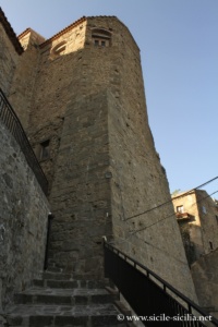 Panorama vers l'Etna, Centre historique de Troina
