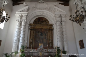 Intérieur de Santa Caterina d'Alessandria, Taormine