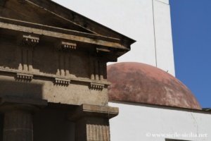 Façade arrière église du Gesù de Palerme