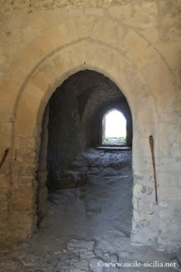 Entrée du Château de Sperlinga