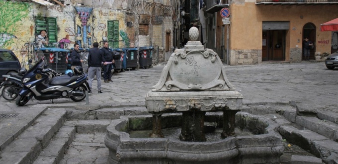 Fontaine du Garraffello à Palerme