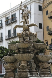 Fontaine du Garraffo, Piazza Marina, Palerme