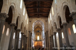 Intérieur de la cathédrale de Cefalù