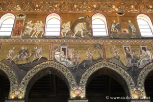 Épisodes de l'Ancien Testament, mosaïques de la nef de la cathédrale de Monreale