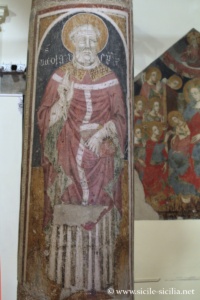 Fresques de la Matrice Vecchia à Castelbuono en Sicile