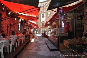 Marché Ballaro' à Palerme