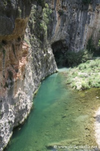 Rivière Anapo, nécropole de Pantalica