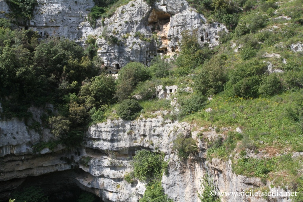 Côté nord, Nécropole de la Cavetta, Pantalica