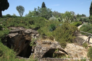 Nécropole hypogé, crête de la vallée des Temples, Agrigente