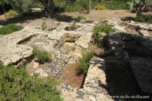 Nécropole, crête de la vallée des Temples, Agrigente
