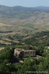 Panorama, couvent Sant'Agostino, Troina