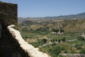 Panorama depuis le château de Sperlinga