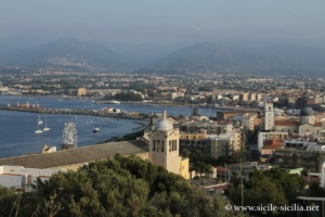 Panorama depuis le château de Milazzo