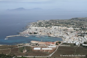 Panorama Mont Santa Caterina, Île de Favignana