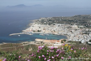 Panorama Mont Santa Caterina, Île de Favignana