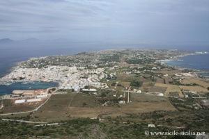Panorama Mont Santa Caterina, Île de Favignana