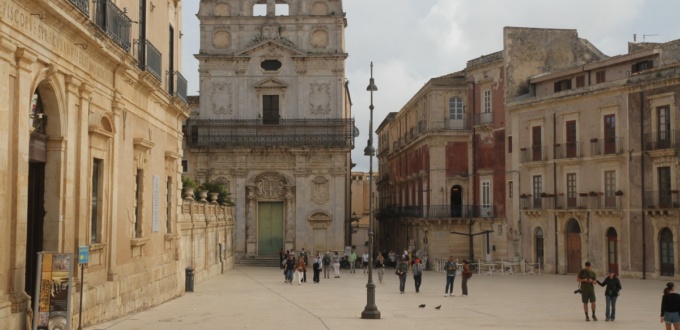Piazza del Duomo, Ortygie, Syracuse