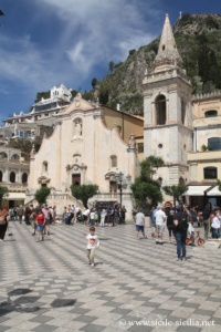Piazza IX Aprile de Taormine