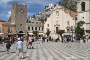 Piazza IX Aprile de Taormine