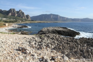 Plage de Cala Bue Marino, Sicile