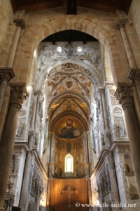 Intérieur du duomo de Cefalù