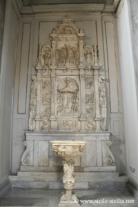 Retable en marbre de Gagini, cathédrale de Nicosia