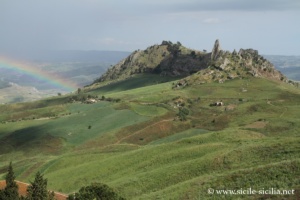 Rocca Spacata à Sutera en Sicile