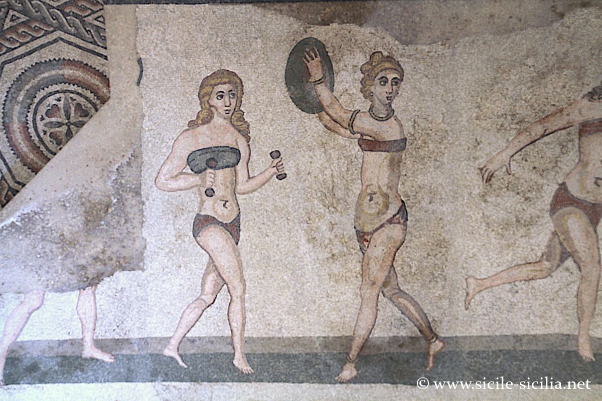 Villa romaine de Casale Piazza Armerina, Sicile